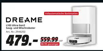 MediaMarkt Dreame l10s ultra gen2 saug- und wischroboter Angebot