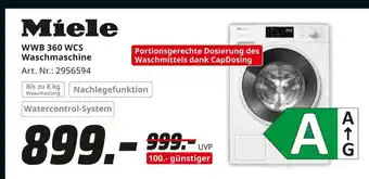MediaMarkt Miele wwb 360 wcs waschmaschine Angebot