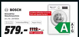 MediaMarkt Bosch wuu28t42 waschmaschine Angebot