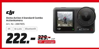 MediaMarkt Dji osmo action 4 standard combo actionkamera Angebot