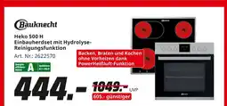 MediaMarkt Bauknecht heko 500 h einbauherdset mit hydrolyse-reinigungsfunktion Angebot