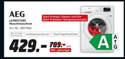 MediaMarkt Aeg l6fbf57480 waschmaschine Angebot