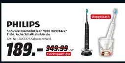 MediaMarkt Philips sonicare diamondclean 9000 hx9914/57 elektrische schallzahnbürste Angebot