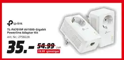MediaMarkt Tp-link tl-pa7019p av1000-gigabit powerline adapter kit Angebot