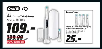 MediaMarkt Oral-b io6 elektrische zahnbürste Angebot