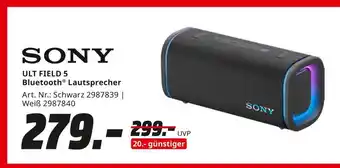 MediaMarkt Sony ult field 5 bluetooth lautsprecher Angebot