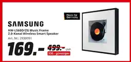 MediaMarkt Samsung hw-ls60d/zg music frame 2.0-kanal wireless smart speaker Angebot