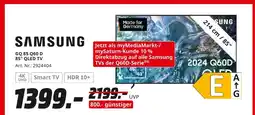MediaMarkt Samsung gq 85 q60 d 85 qled tv Angebot