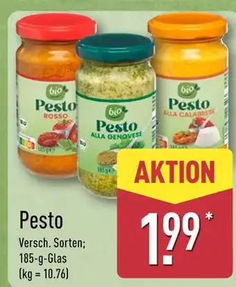 Aldi Nord Bio pesto Angebot