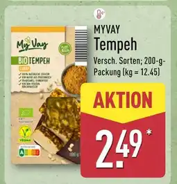 Aldi Nord Myvay tempeh Angebot