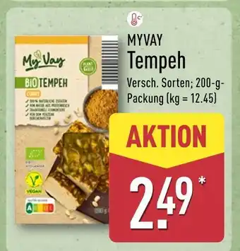 Aldi Nord Myvay tempeh Angebot