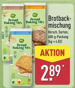 Aldi Nord Bio bread baking mix Angebot