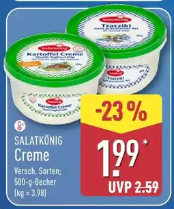 Aldi Nord Salatkönig creme Angebot