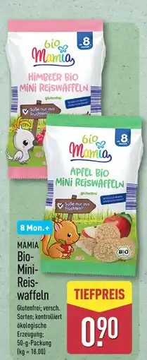 Aldi Nord Mamia bio-mini-reiswaffeln Angebot