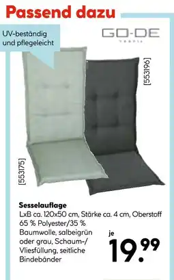 Hellweg Go-de sesselauflage Angebot