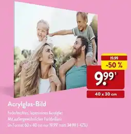 Aldi Nord Acrylglas-bild Angebot
