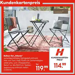 Hellweg Haveson balkon-set atlanta Angebot