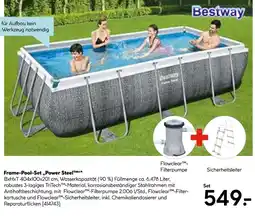 Hellweg Bestway frame-pool-set „power steel“ Angebot
