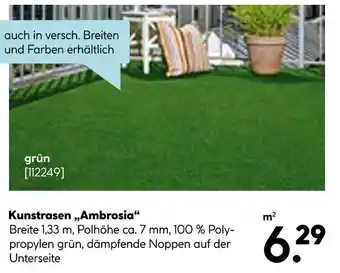 Hellweg Kunstrasen „ambrosia“ Angebot