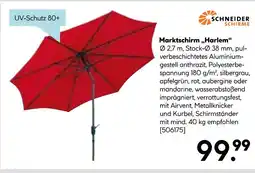 Hellweg Schneider schirme marktschirm „harlem“ Angebot