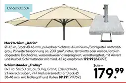 Hellweg Marktschirm „adria“ Angebot