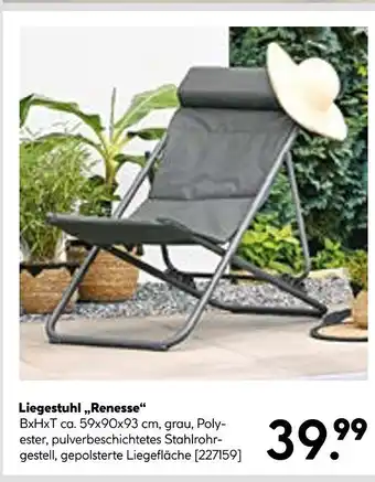 Hellweg Liegestuhl renesse Angebot
