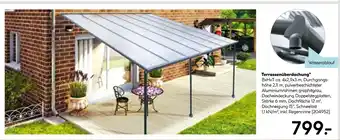 Hellweg Terrassenüberdachung Angebot