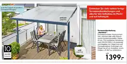 Hellweg Terrassenüberdachung „standard“ Angebot