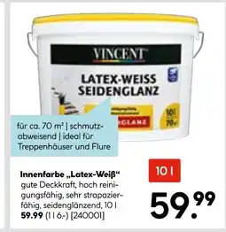 Hellweg Vincent innenfarbe „latex-weiß“ Angebot