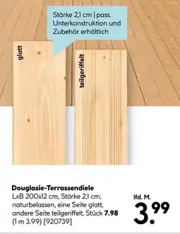 Hellweg Douglasie-terrassendiele Angebot