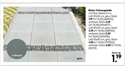 Hellweg Beton-gehwegplatte Angebot
