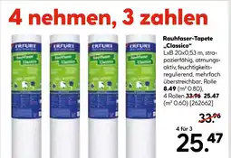 Hellweg Rufurt rauhfaser-tapete „classico“ Angebot