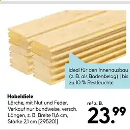 Hellweg Hobeldiele Angebot