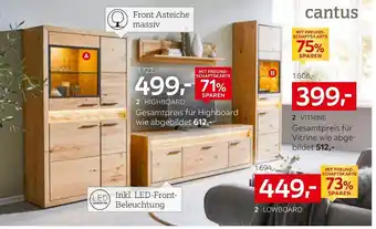 XXXLutz Cantus wohnmöbelserie Angebot