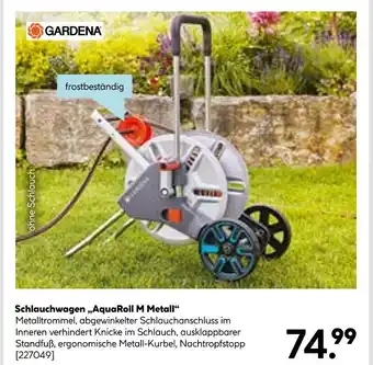 Hellweg Gardena schlauchwagen „aquaroll m metall“ Angebot