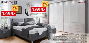 XXXLutz Venda, beldomo schlaffzimmer Angebot