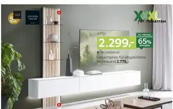 XXXLutz Johan jacob wohnwand Angebot
