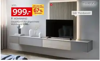 XXXLutz Moderano wohnwand Angebot