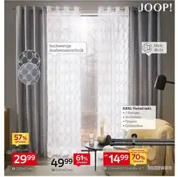 XXXLutz Ösenschal oder vorhangstangen-set Angebot
