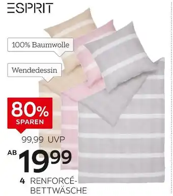 XXXLutz Esprit renforcé-bettwäsche-garnitur „cady“ Angebot