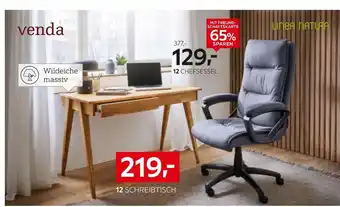 XXXLutz Venda oder linea natura schreibtisch oder chefsessel Angebot
