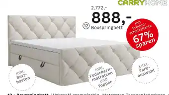 XXXLutz Carryhome boxspringbett Angebot