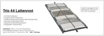 XXXLutz Trio 44 lattenrost Angebot