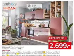 XXXLutz Welnova, mican küchenzeile win Angebot