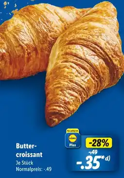 Lidl Lidl buttercroissant Angebot
