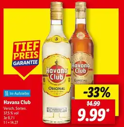 Lidl Havana club original oder especial Angebot