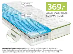 XXXLutz Gel-taschenfederkernmatratze Angebot