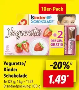 Lidl Yogurette yogurette Angebot