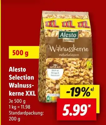 Lidl Alesto walnusskerne xxl Angebot