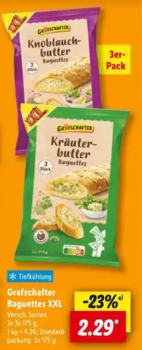 Lidl Grafschafter knoblauchbutter baguettes Angebot